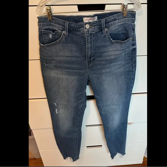Lucky Brand Women's skinny jeans size 12 - Picture 1 of 5